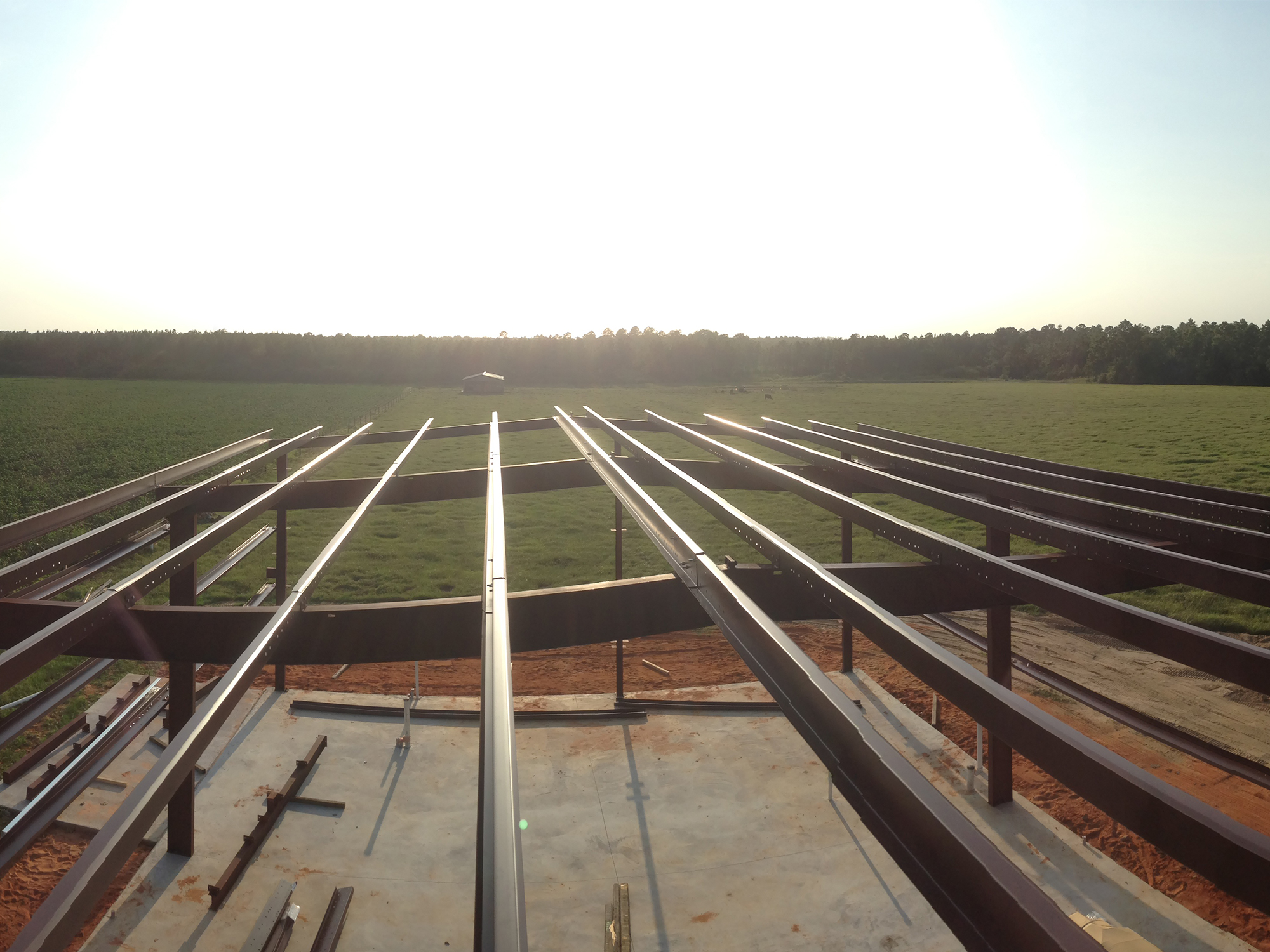 Gulf Coast Welding structural steel fabrication and erection project