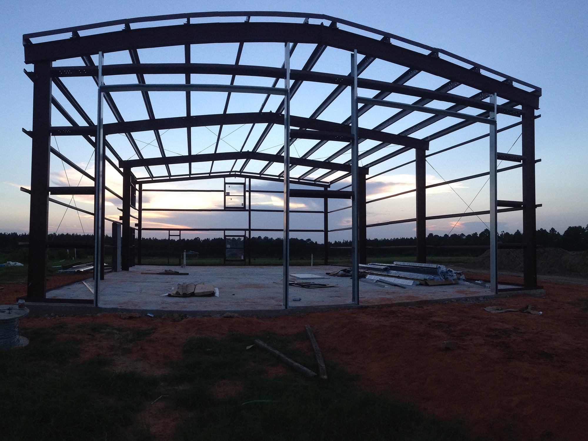 Gulf Coast Welding structural steel fabrication and erection project