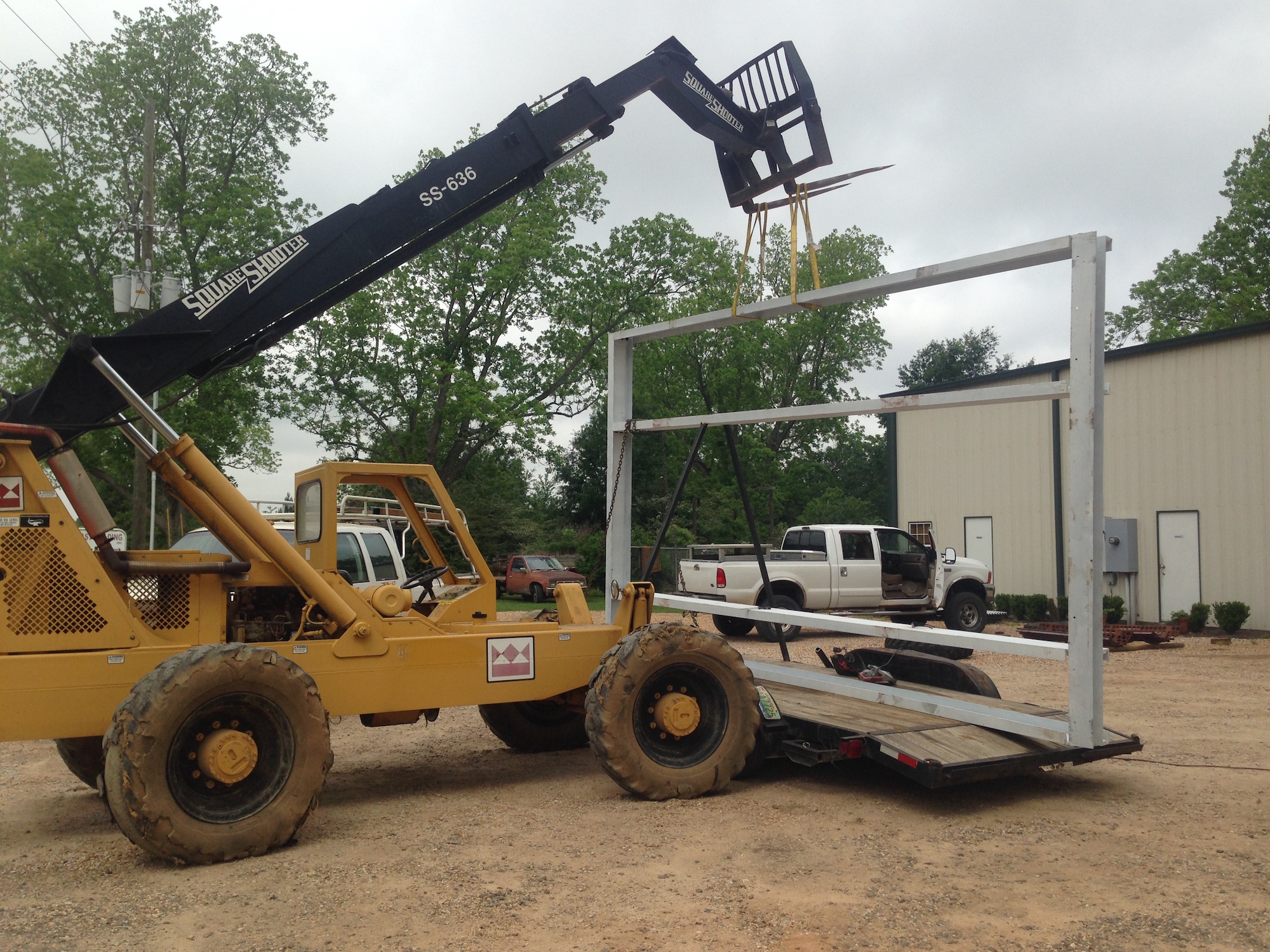 Gulf Coast Welding structural steel fabrication and erection project