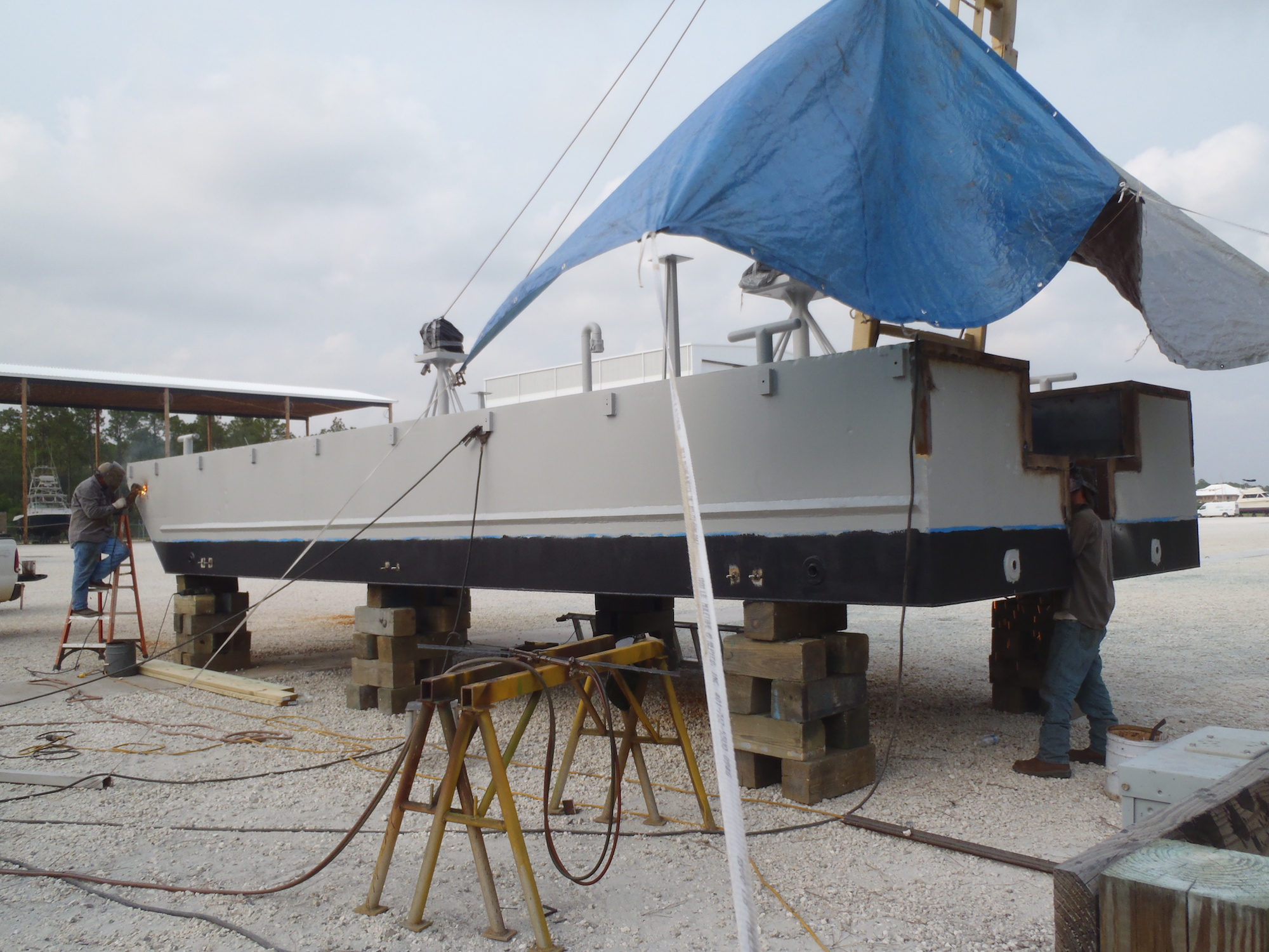 Custom marine metal fabrication — Gulf Coast Welding