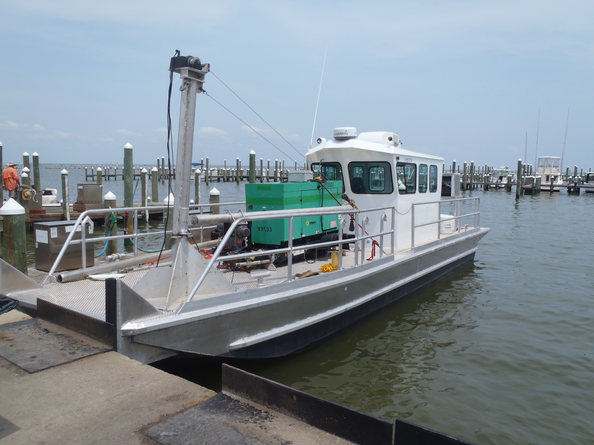 Marine project completed by Gulf Coast Welding, Inc.