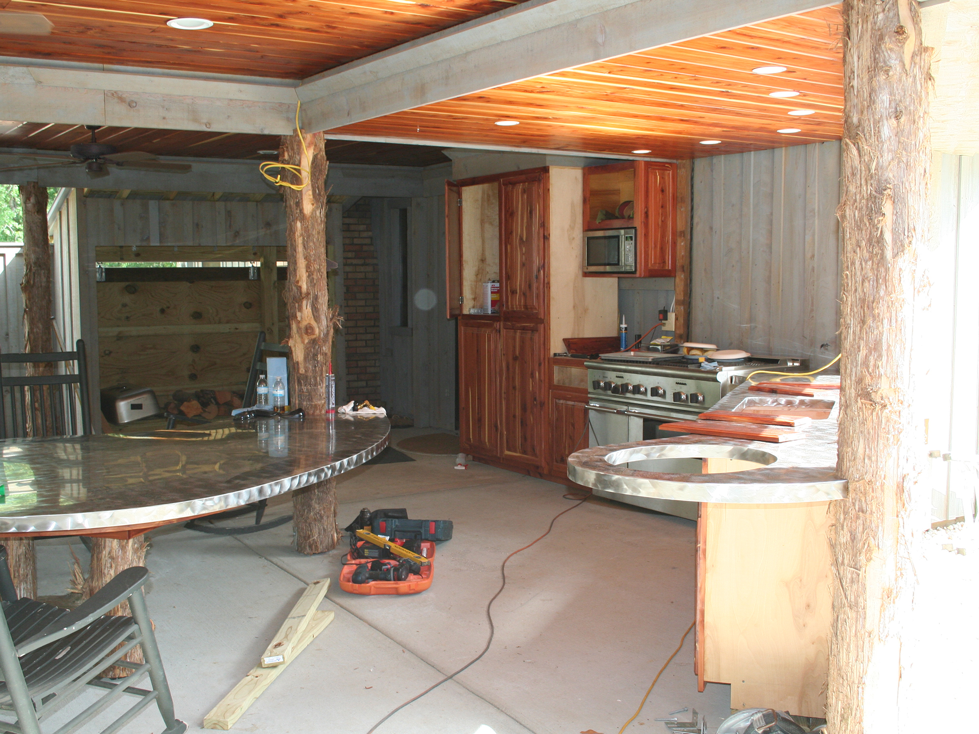 Gulf Coast Welding custom metal fabrication — stainless countertops, railings, and specialty metalwork