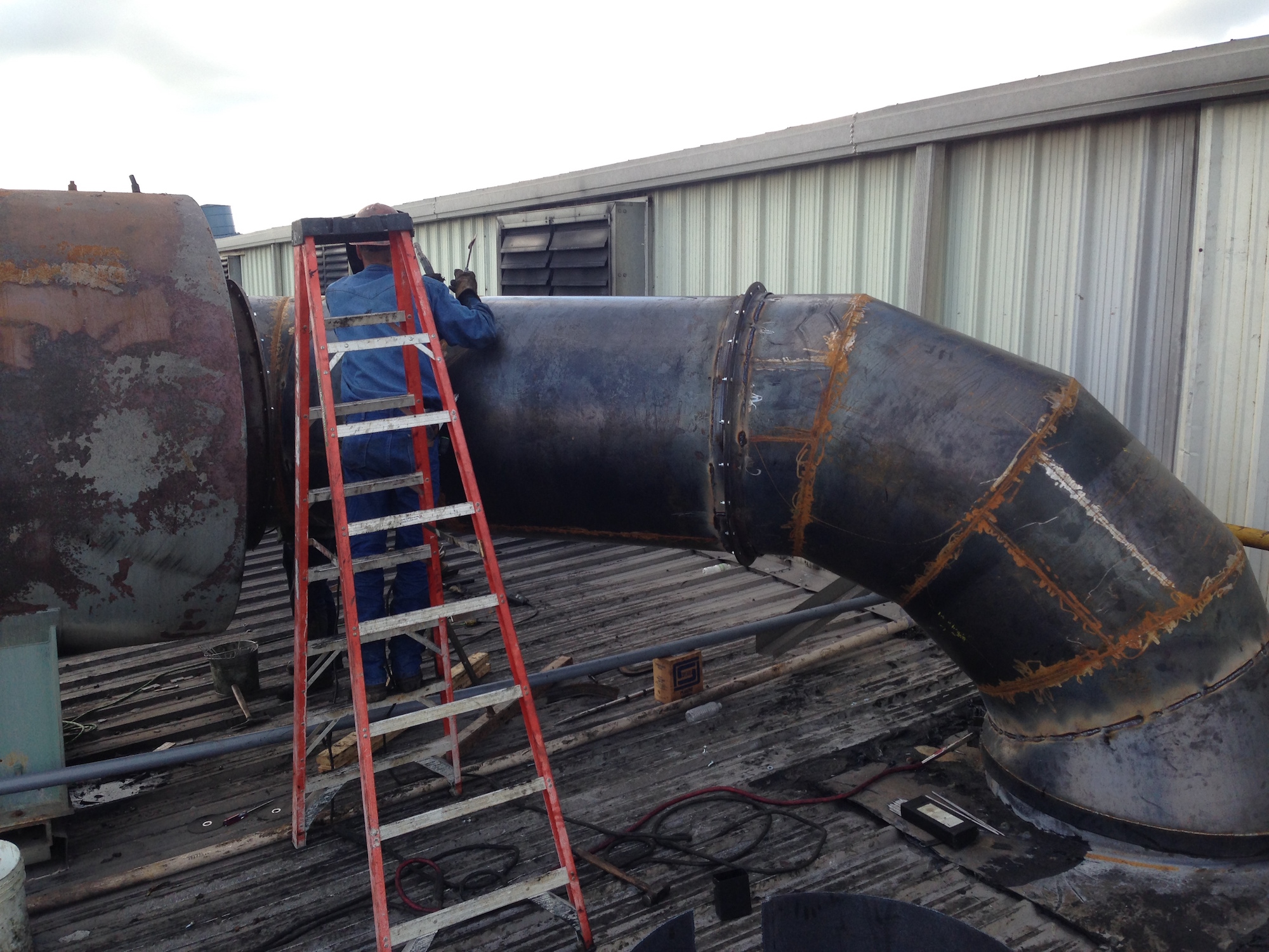 Gulf Coast Welding industrial fabrication project — plate 17