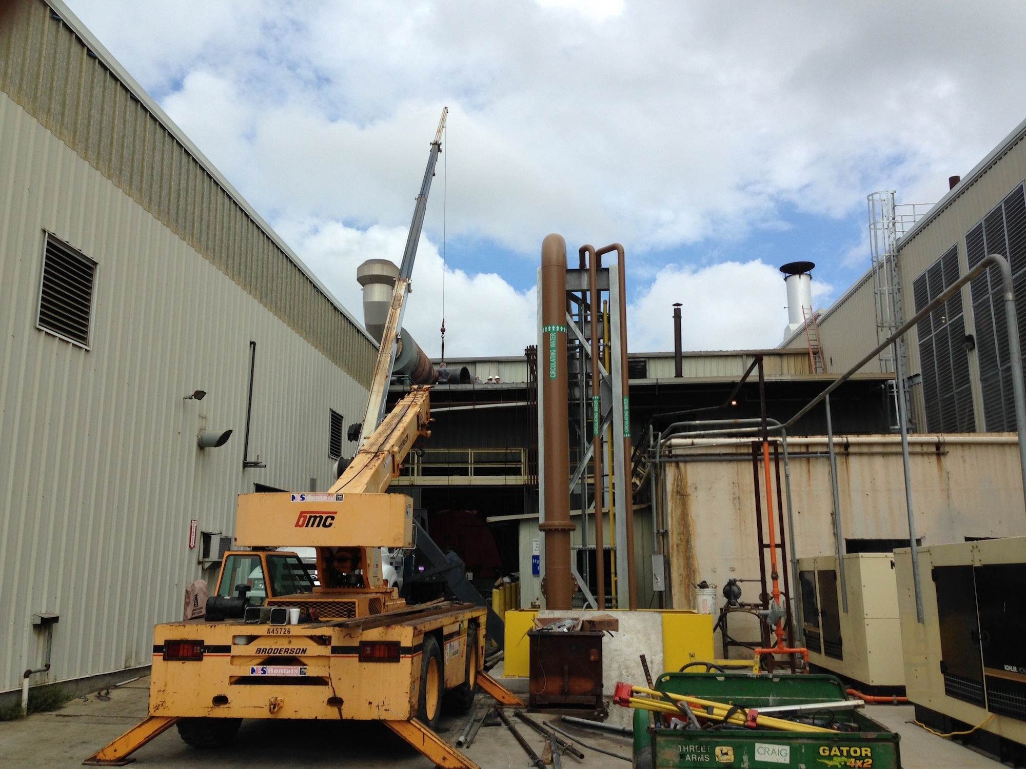 Gulf Coast Welding industrial fabrication project — plate 19