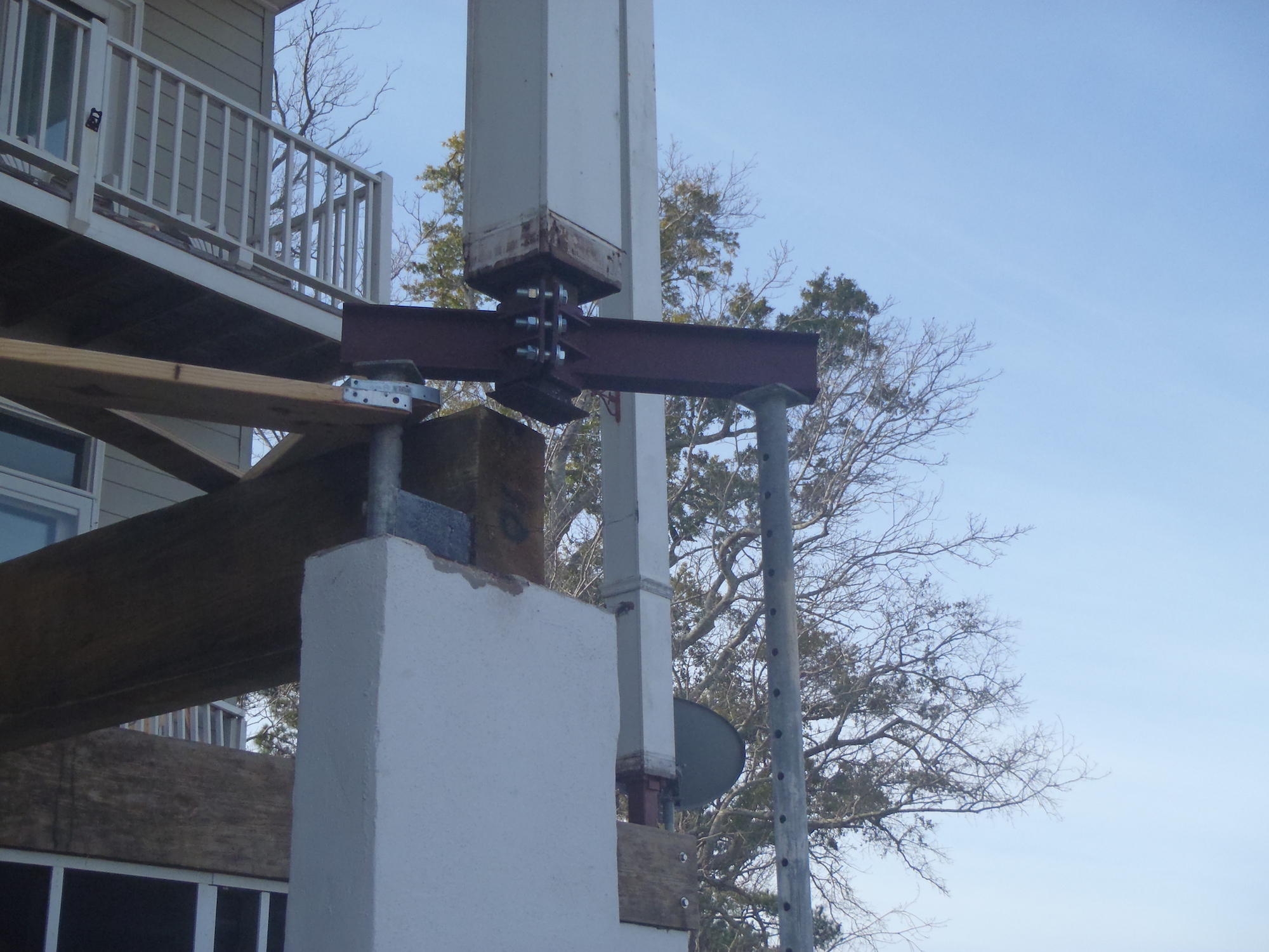 Gulf Coast Welding structural steel fabrication and erection project