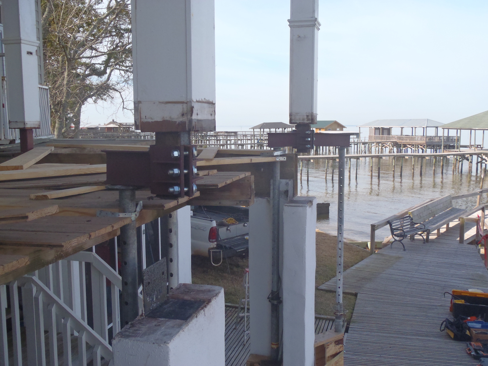 Gulf Coast Welding structural steel fabrication and erection project